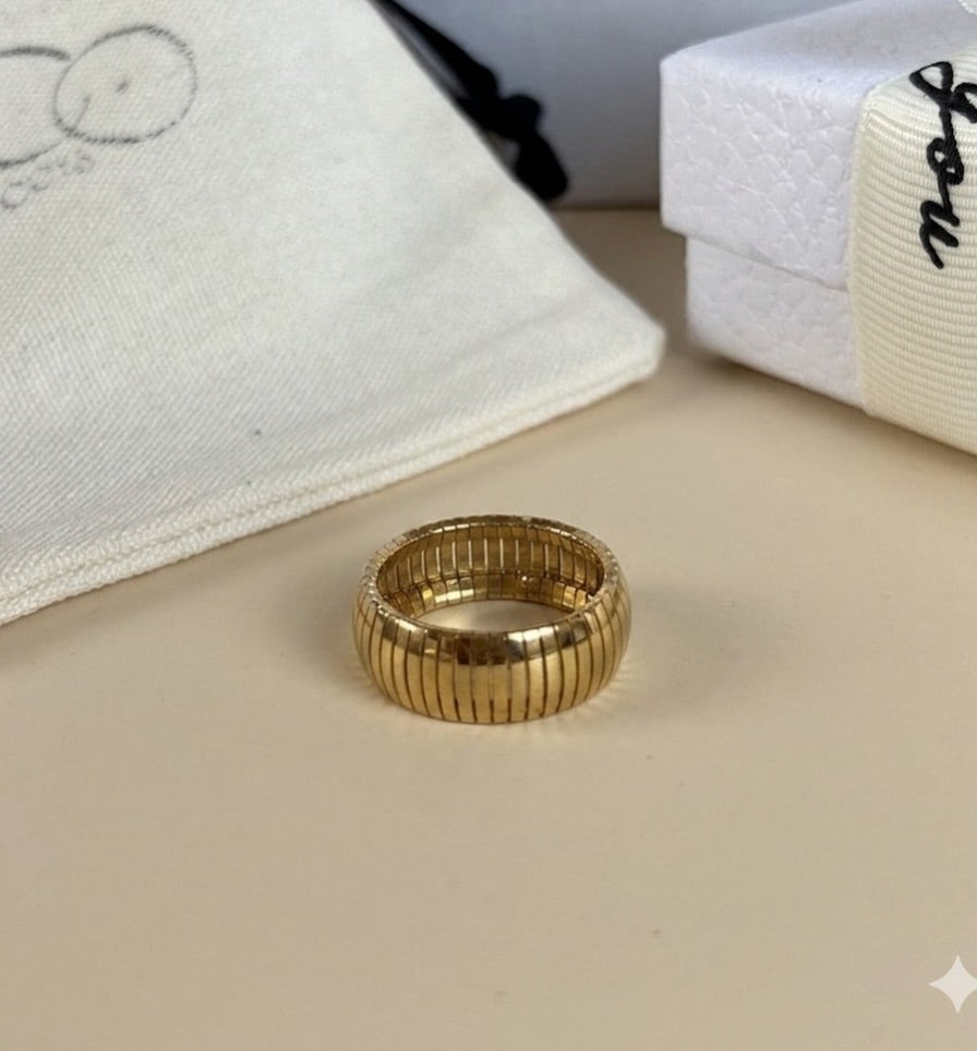 Anillo Cleopatra - Plata 925 con baño de oro