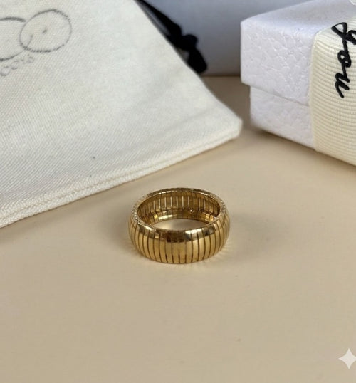 Anillo Cleopatra - Plata 925 con baño de oro