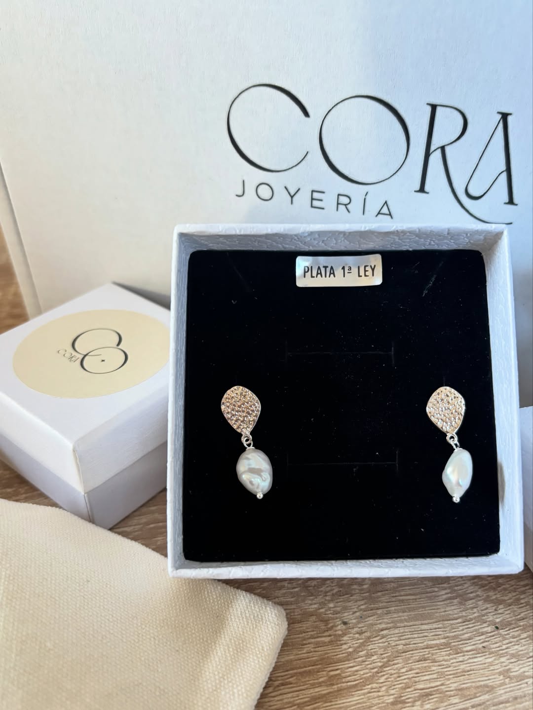Pendientes Clara - Plata 925