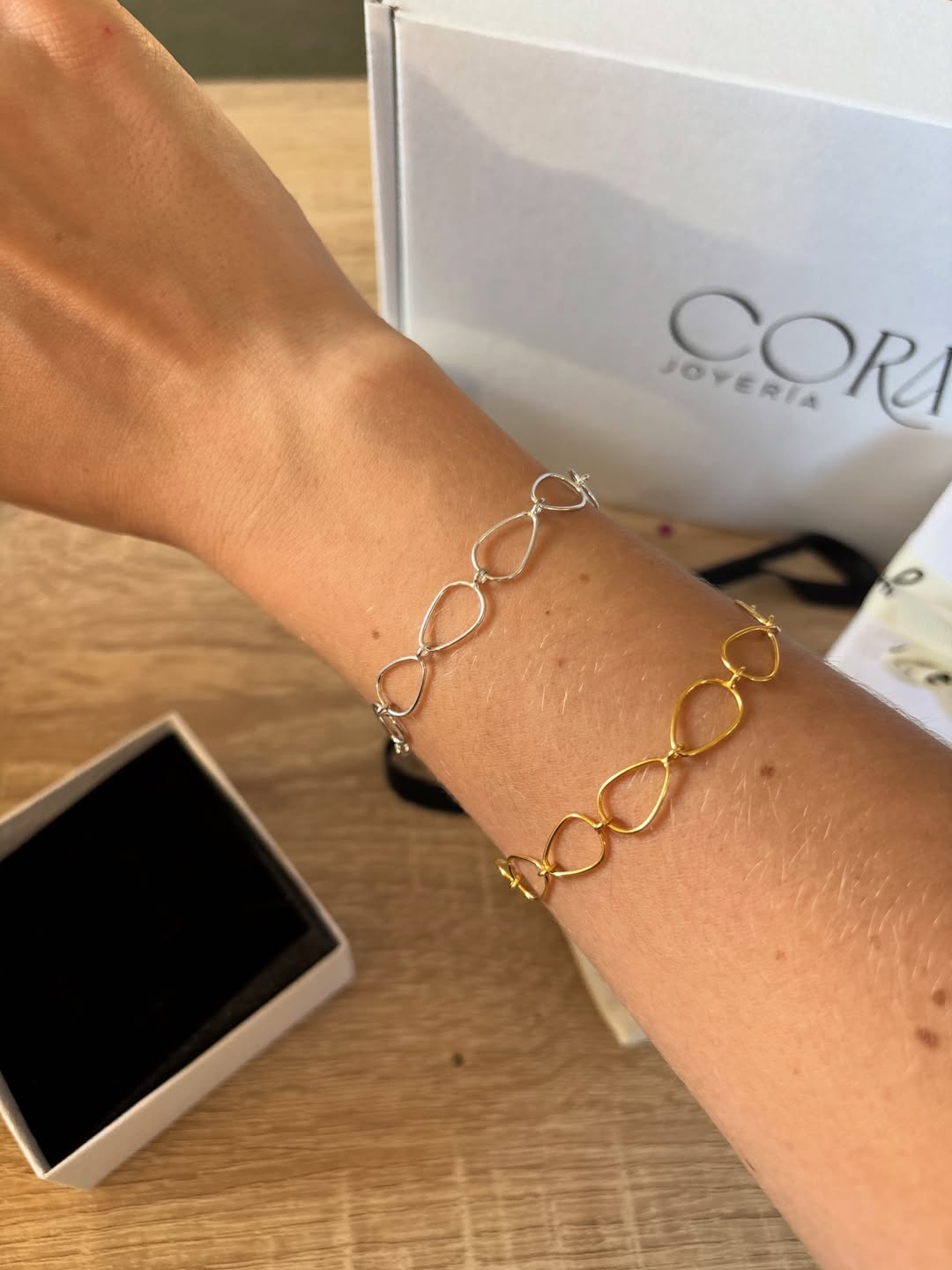 Pulsera Gota - Plata 925