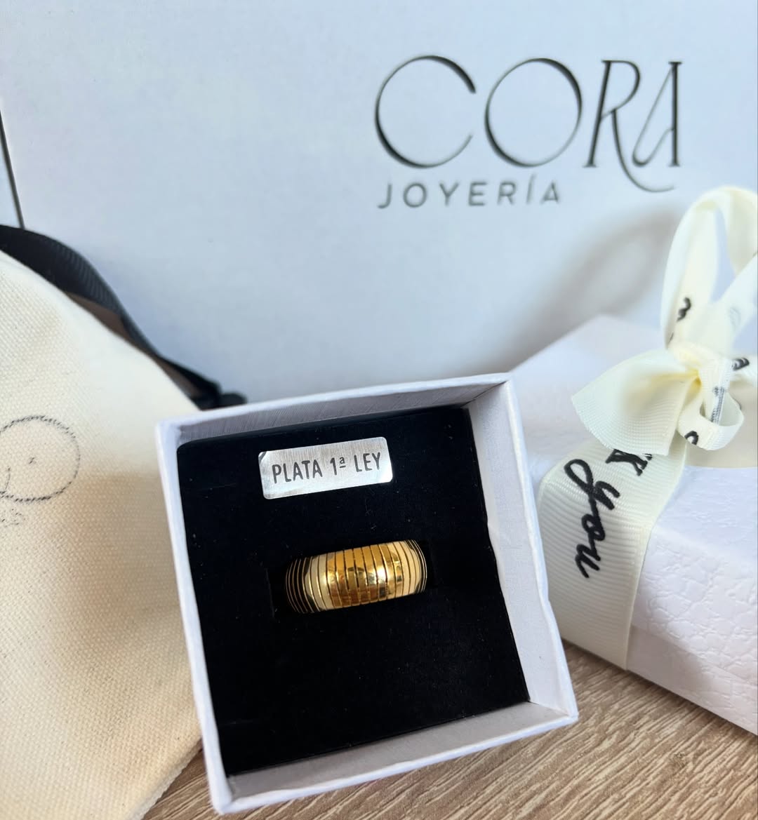Anillo Cleopatra - Plata 925 con baño de oro