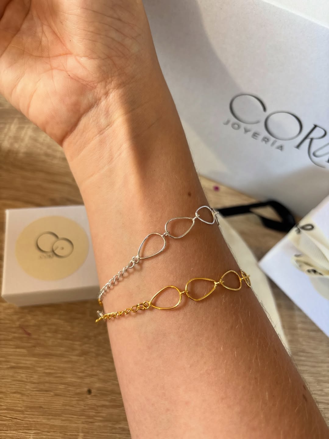 Pulsera Gota - Plata 925