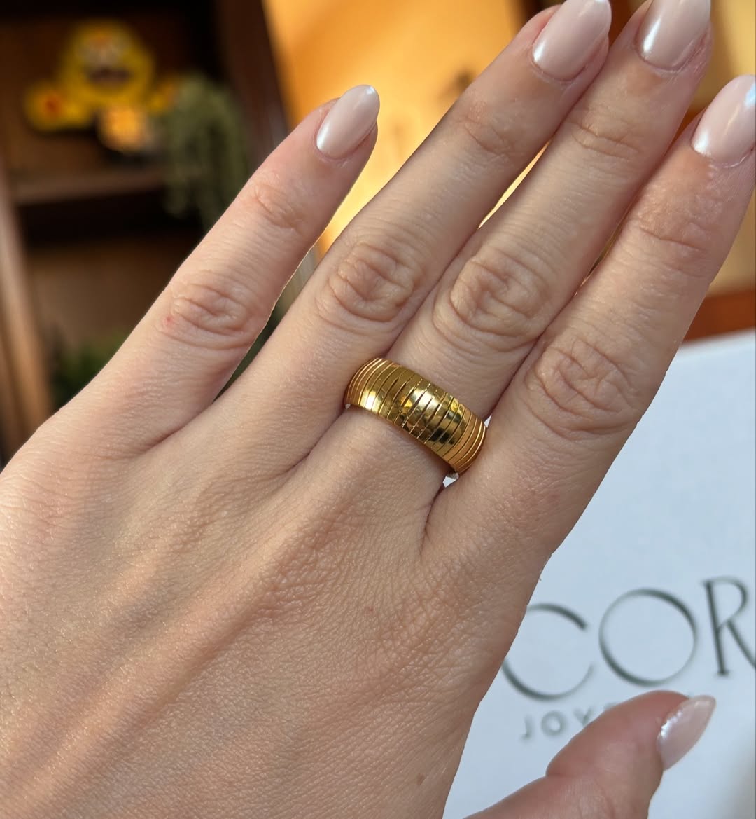 Anillo Cleopatra - Plata 925 con baño de oro