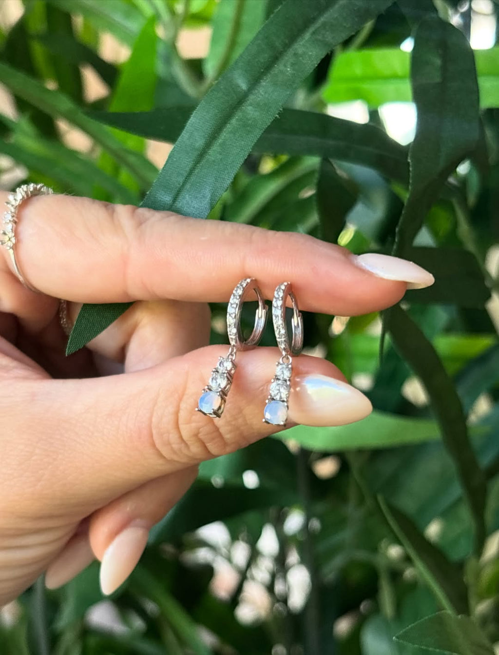 Pendientes Monaco - Plata 925 con circonitas