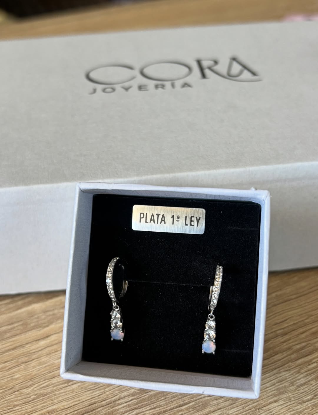 Pendientes Monaco - Plata 925 con circonitas