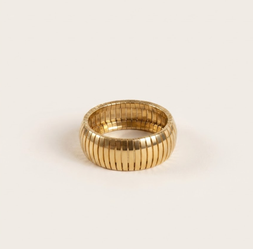Anillo Cleopatra - Plata 925 con baño de oro