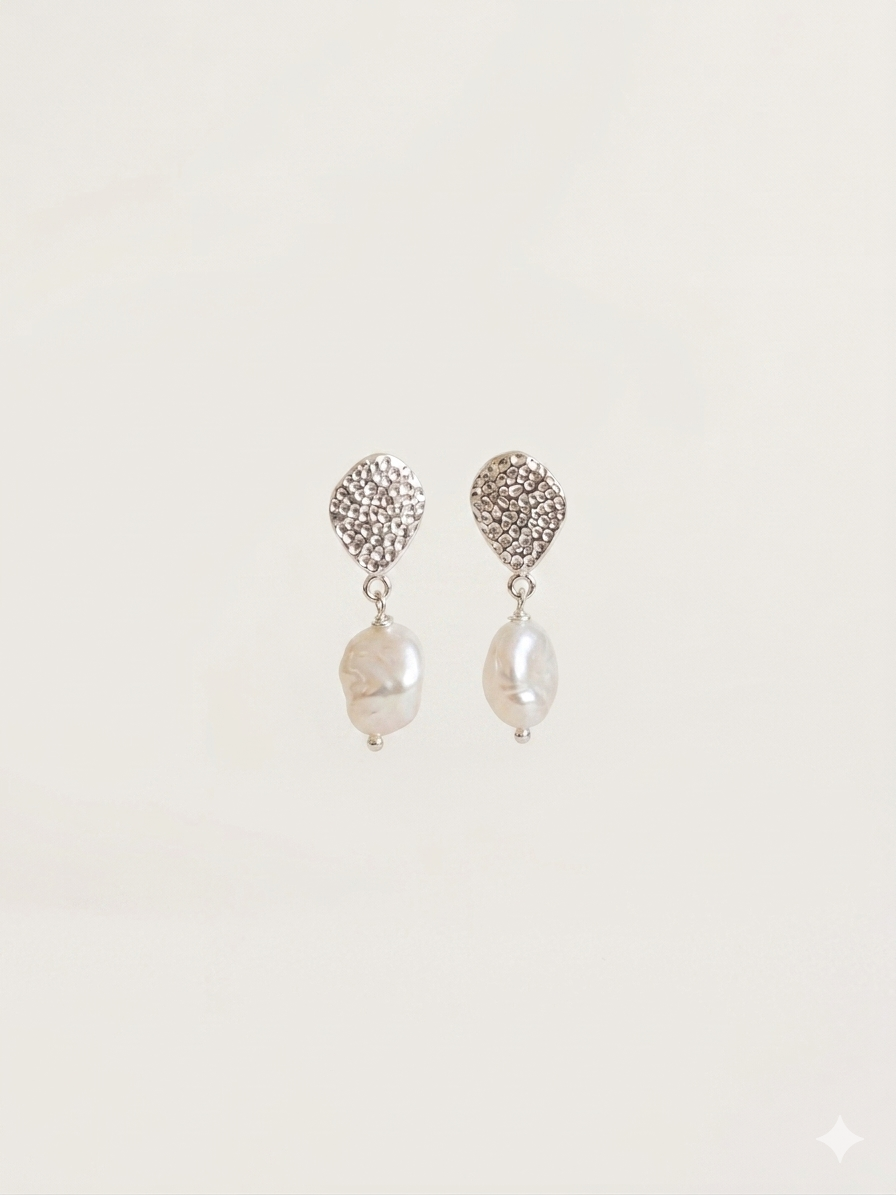Pendientes Clara - Plata 925