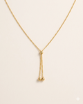 Collar Gold Whisper - Plata 925 con baño de oro