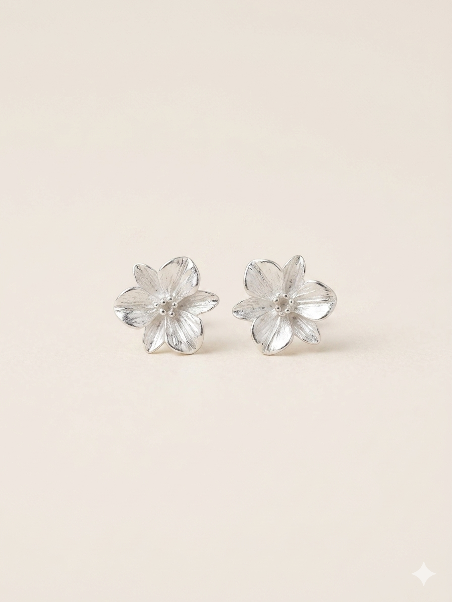 Pendientes Daisy - Plata 925