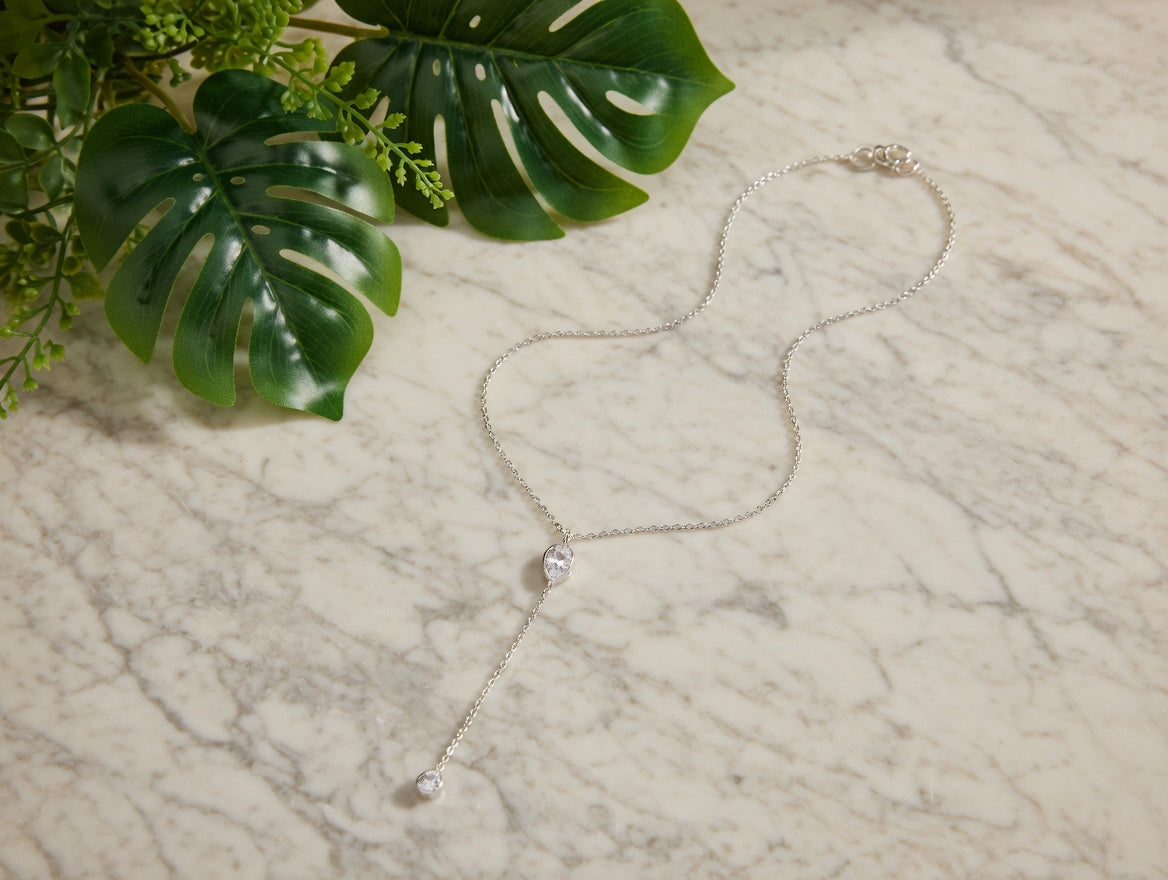 Collar Lyra - Plata 925 con circonitas