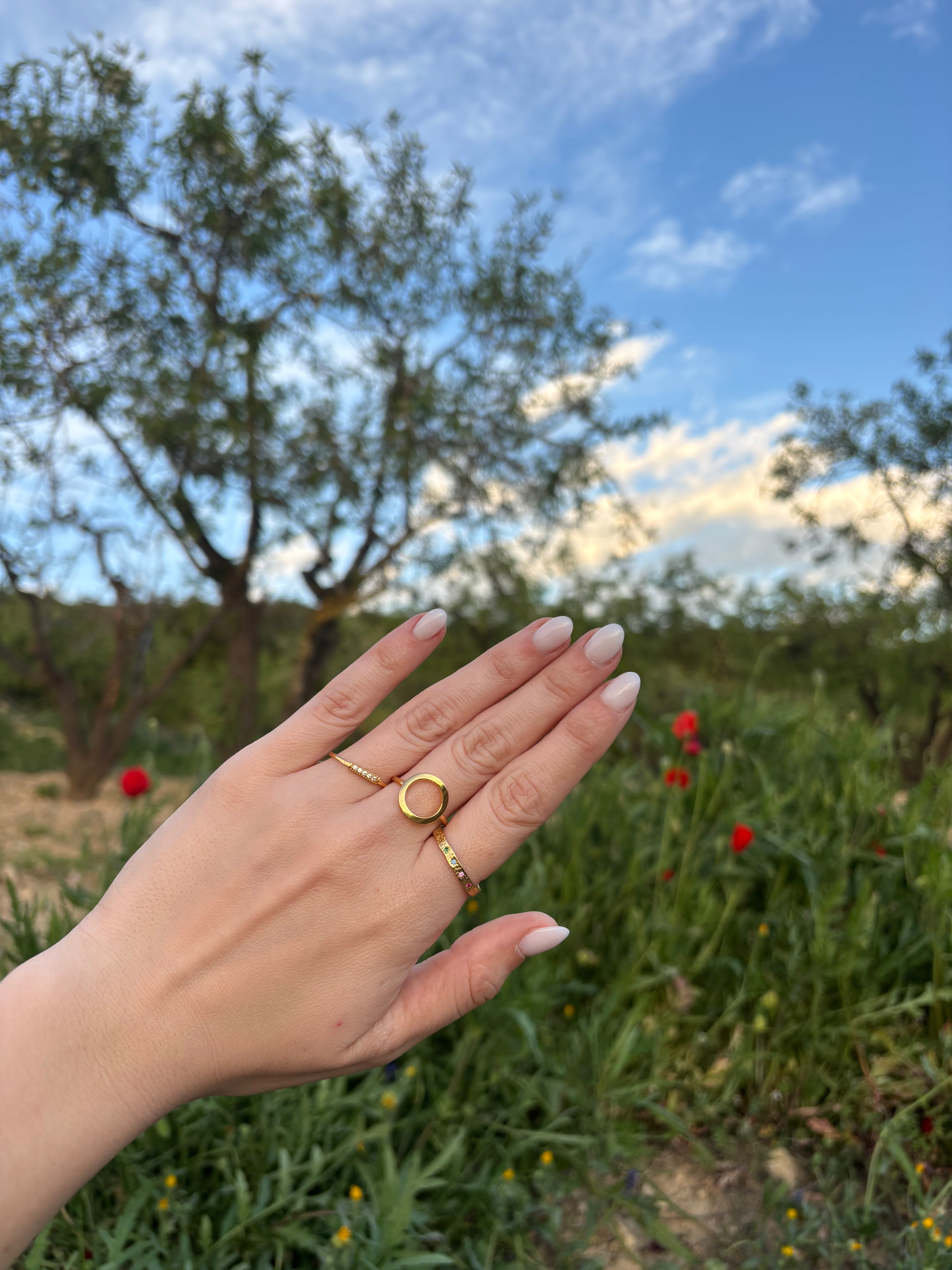 Anillo Vega - Plata 925 dorada
