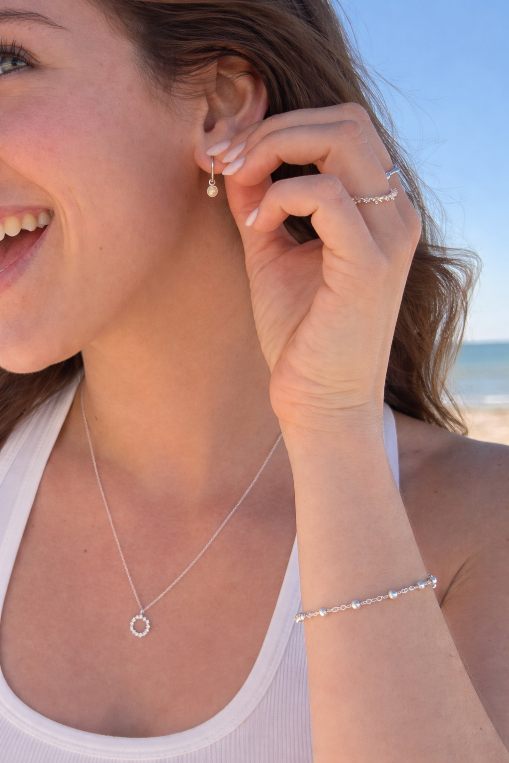 Pendientes Opal - Plata 925