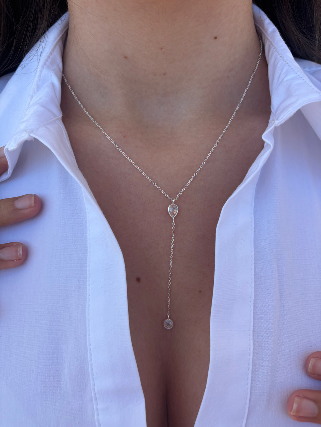 Collar Lyra - Plata 925 con circonitas