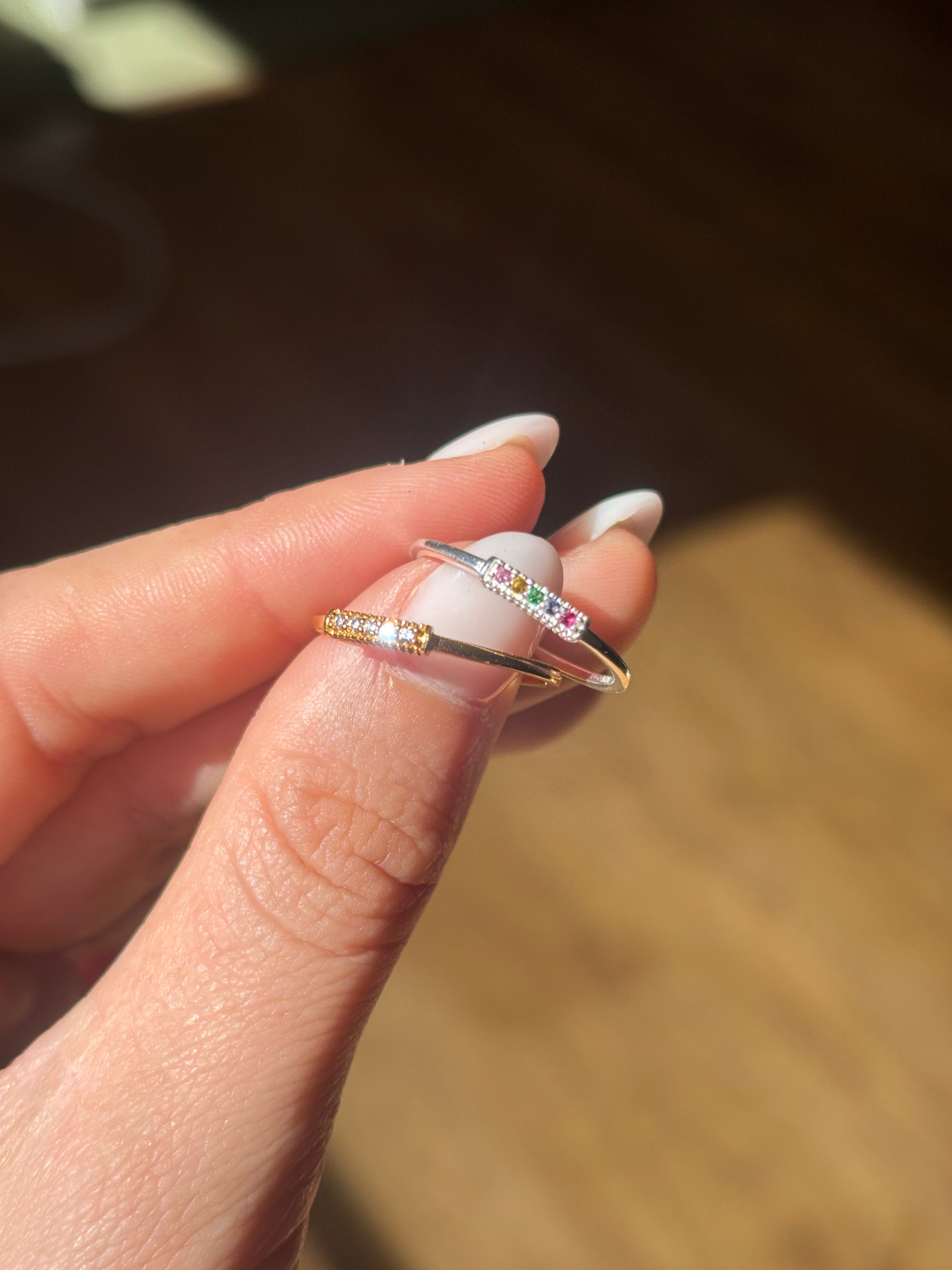 Anillo Iris - Plata 925