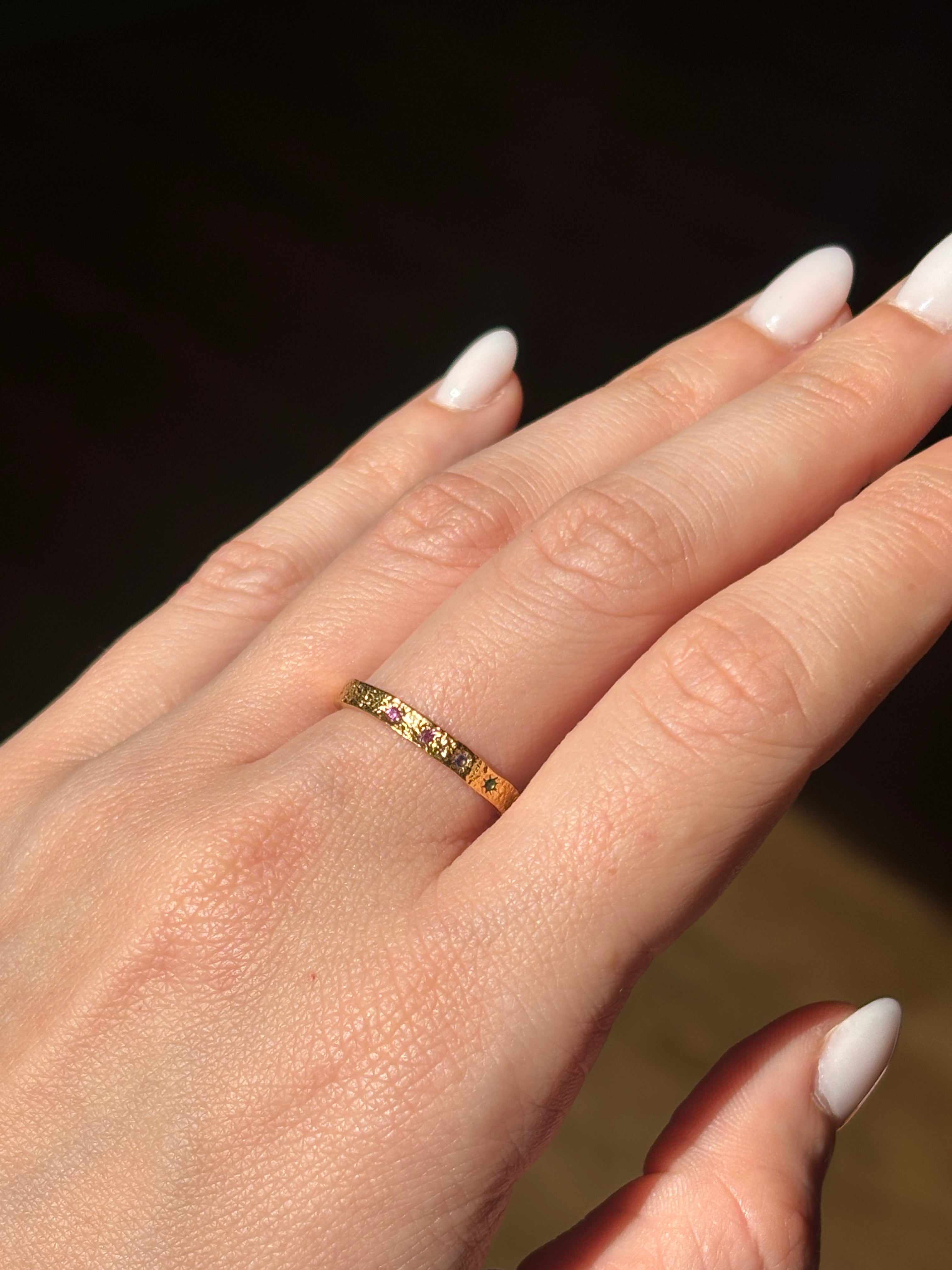 Anillo Vega - Plata 925 dorada