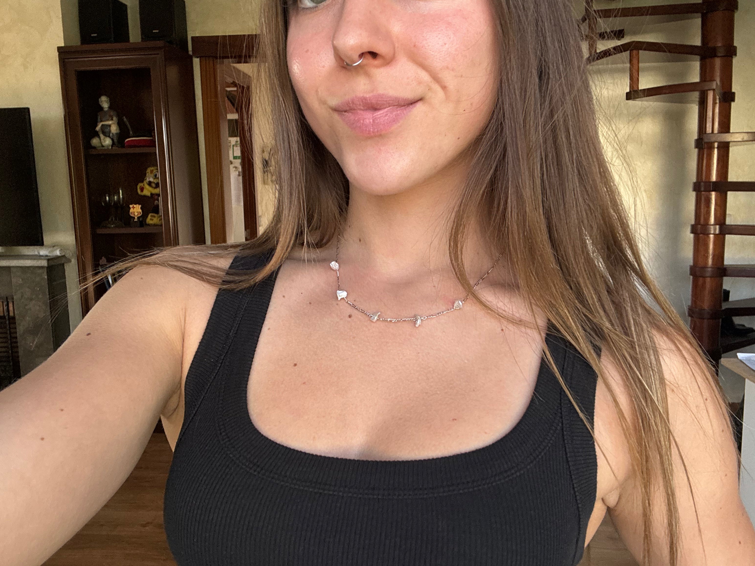 Collar Raíz - Plata de ley 925 con Perlas Barrocas