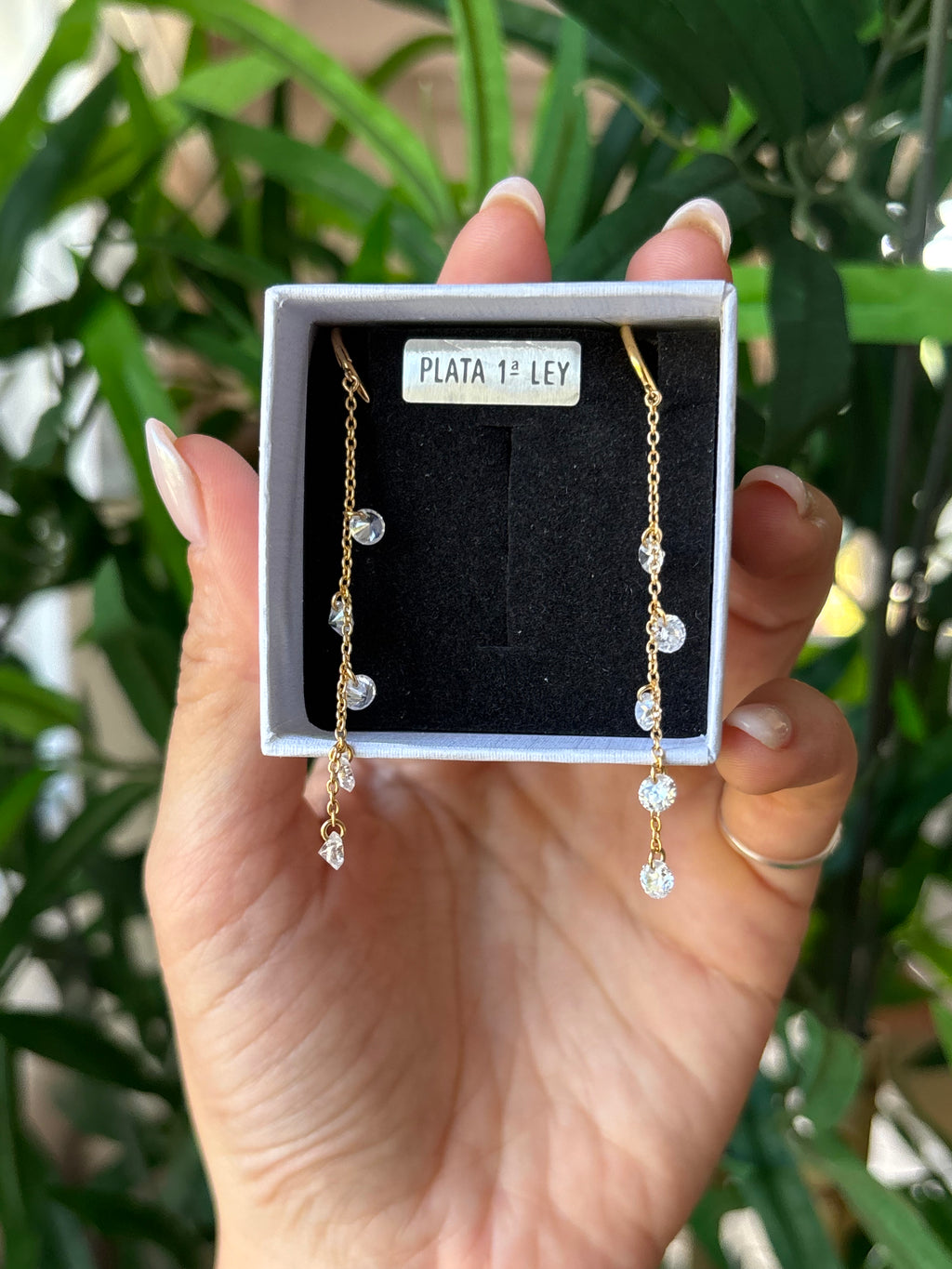 Pendientes Bruma - Plata 925 con circonitas