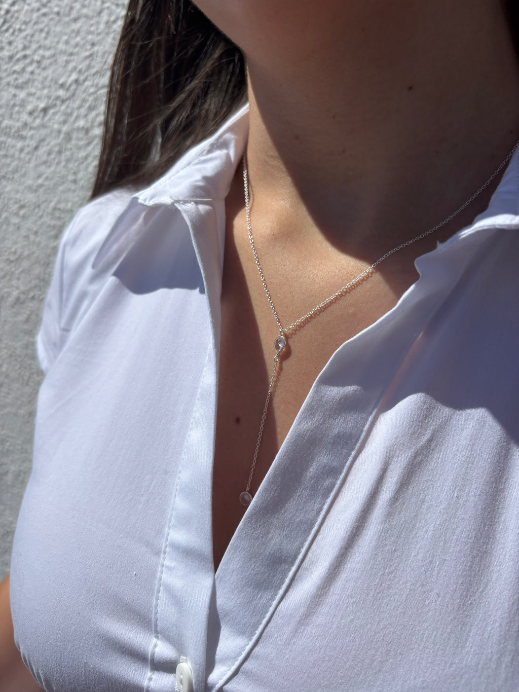 Collar Lyra - Plata 925 con circonitas