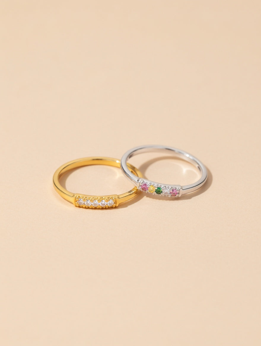Anillo Iris - Plata 925