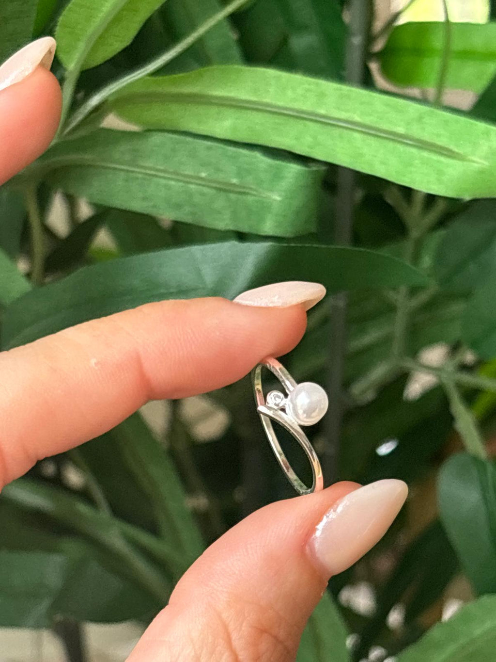 Anillo Perla - Plata 925