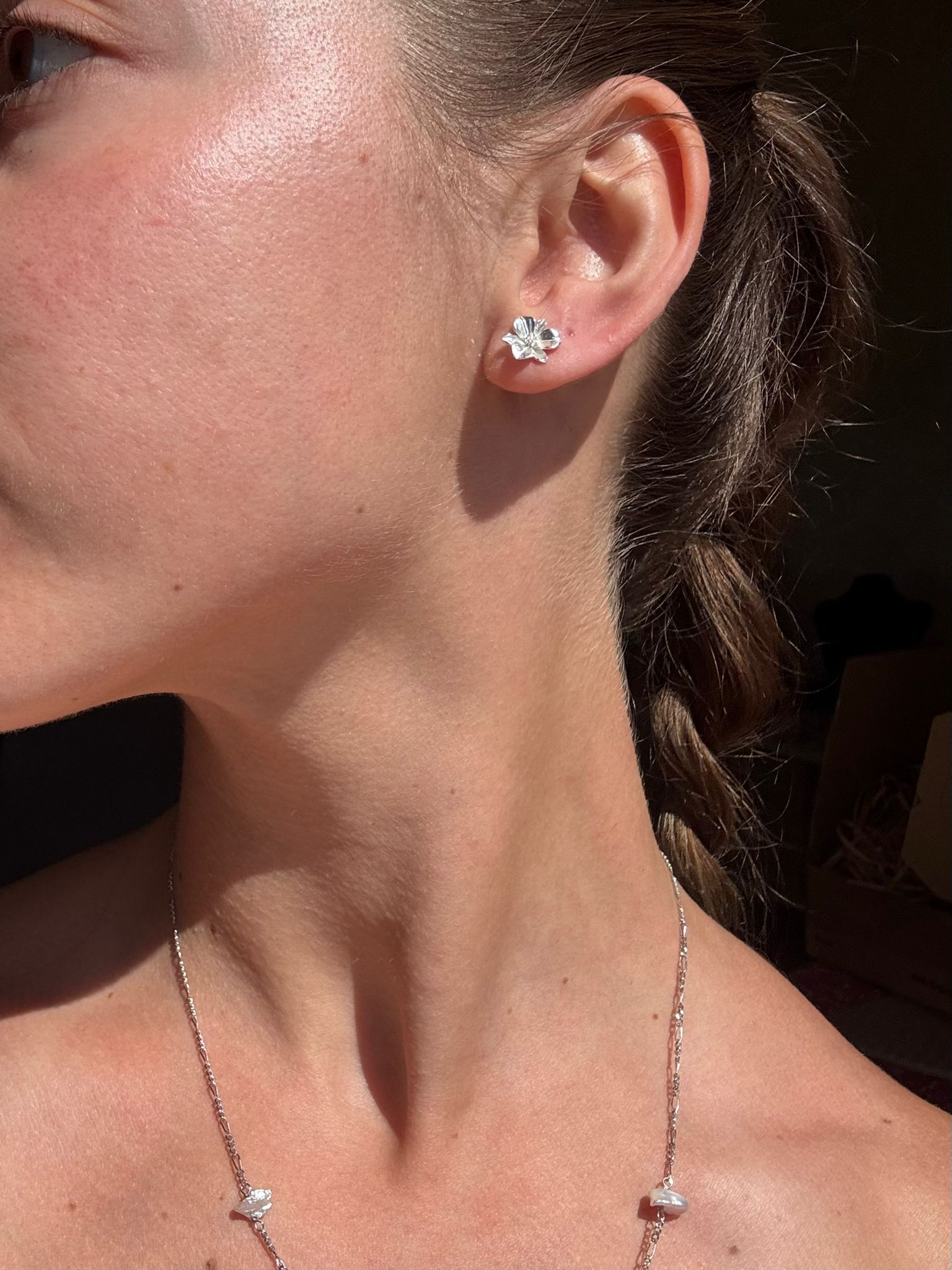 Pendientes Daisy - Plata 925