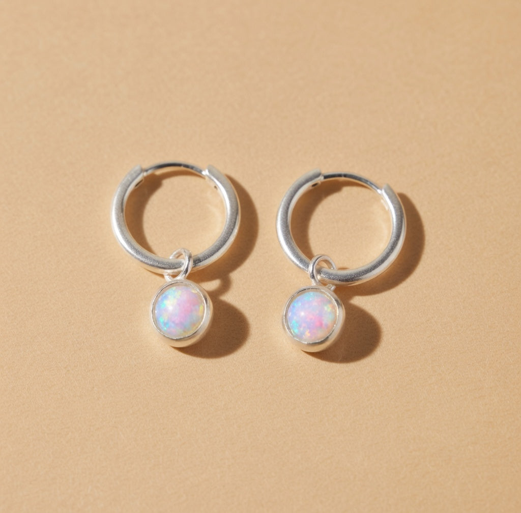 Pendientes Opal - Plata 925