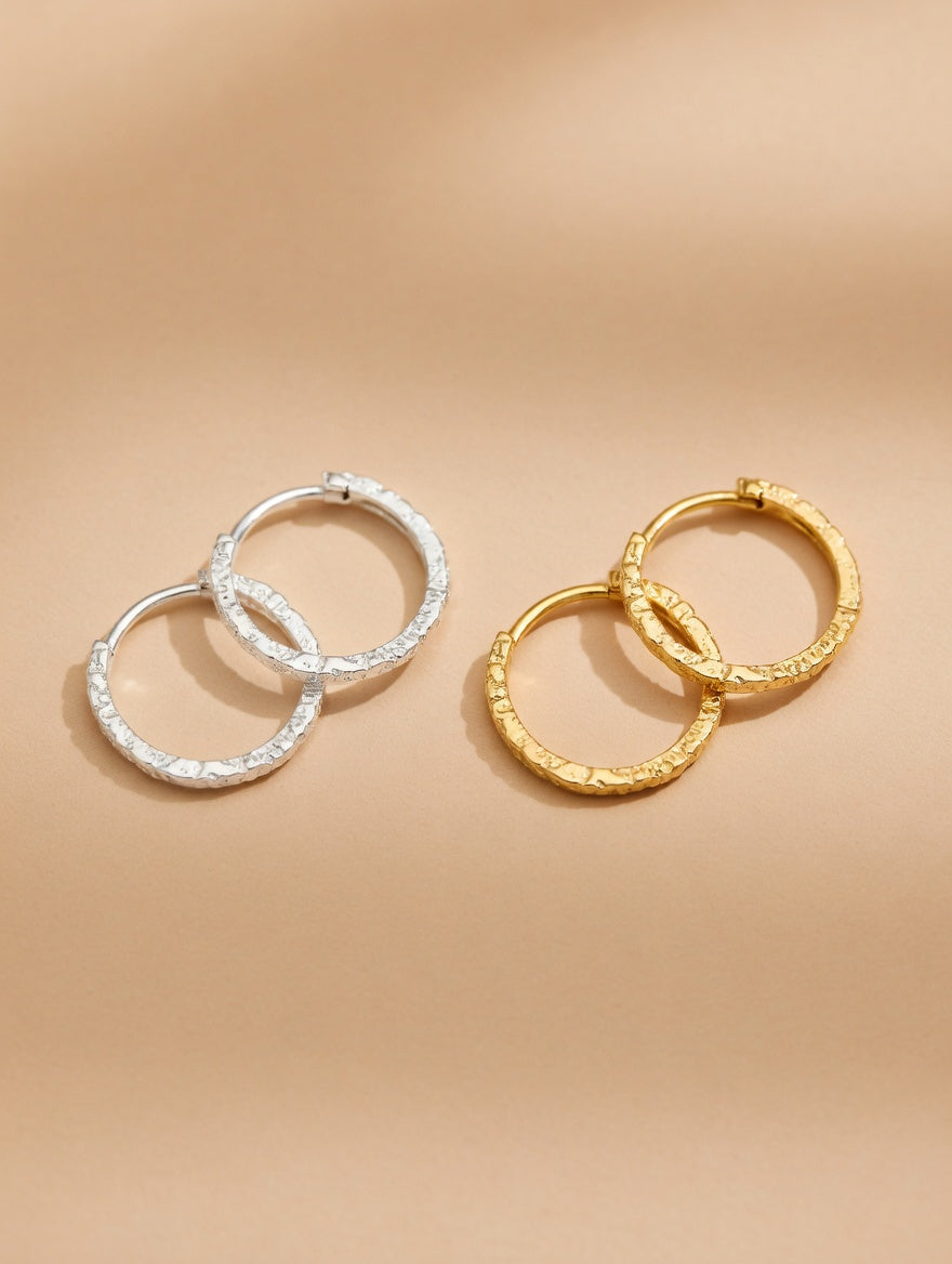 Pendientes Terra - Plata 925