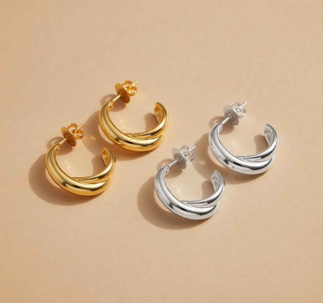 Pendientes Sira - Plata 925