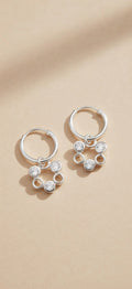 Pendientes Petal - Plata 925