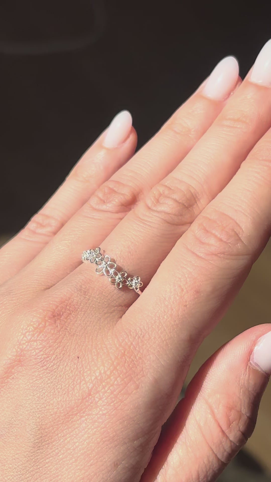 Anillo Flora - Plata 925