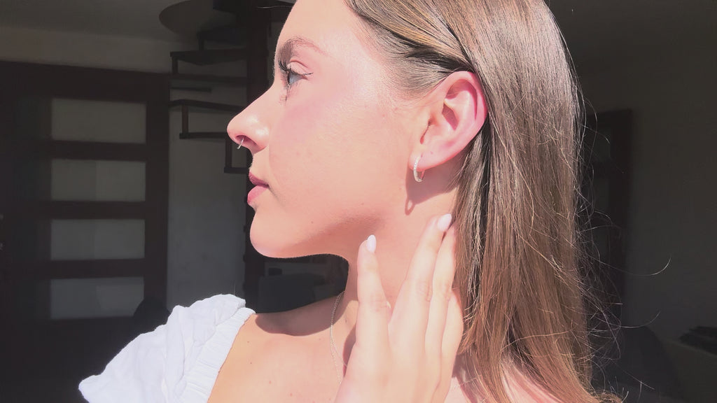 Pendientes Terra - Plata 925