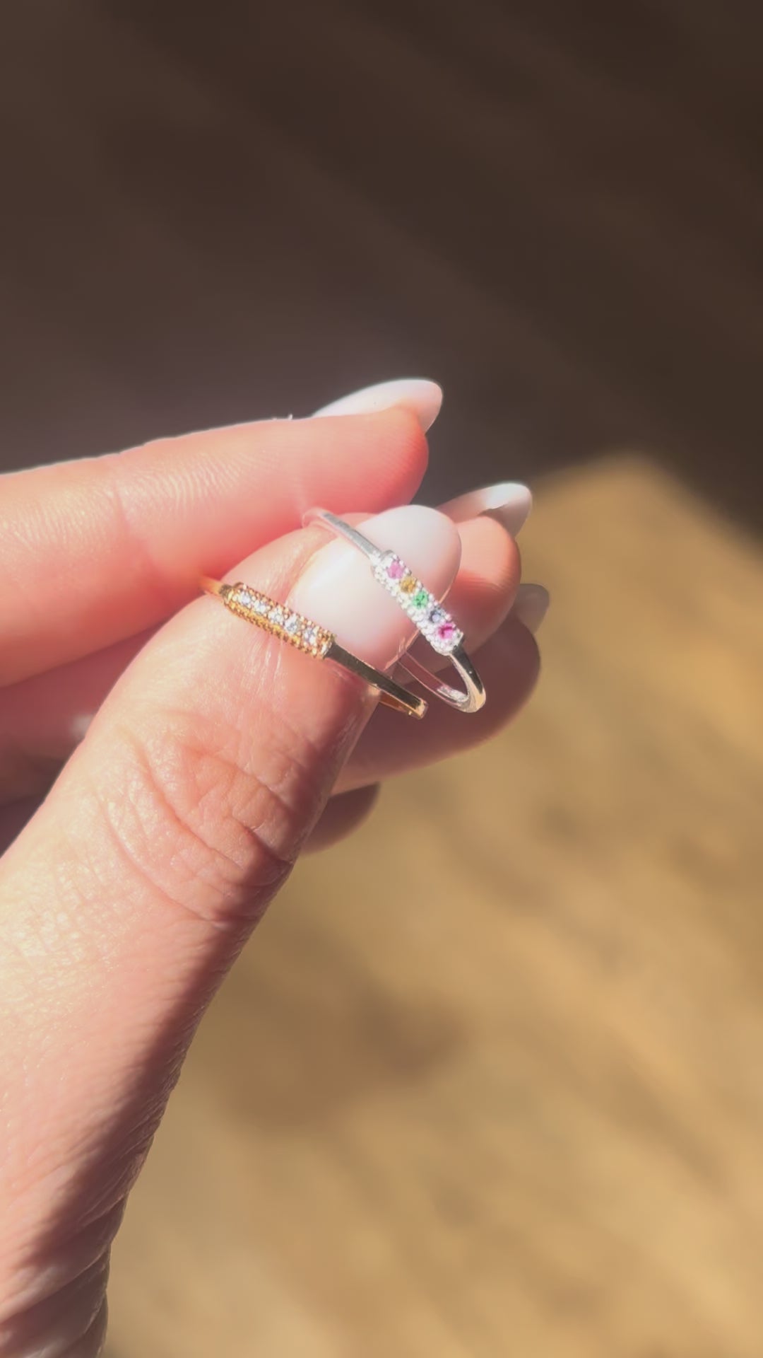 Anillo Iris - Plata 925